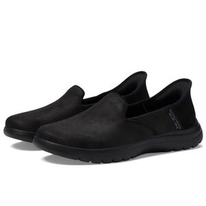 Skechers Hands Free Slip Ins Air Cooled Memory Foam Black Size 9.5